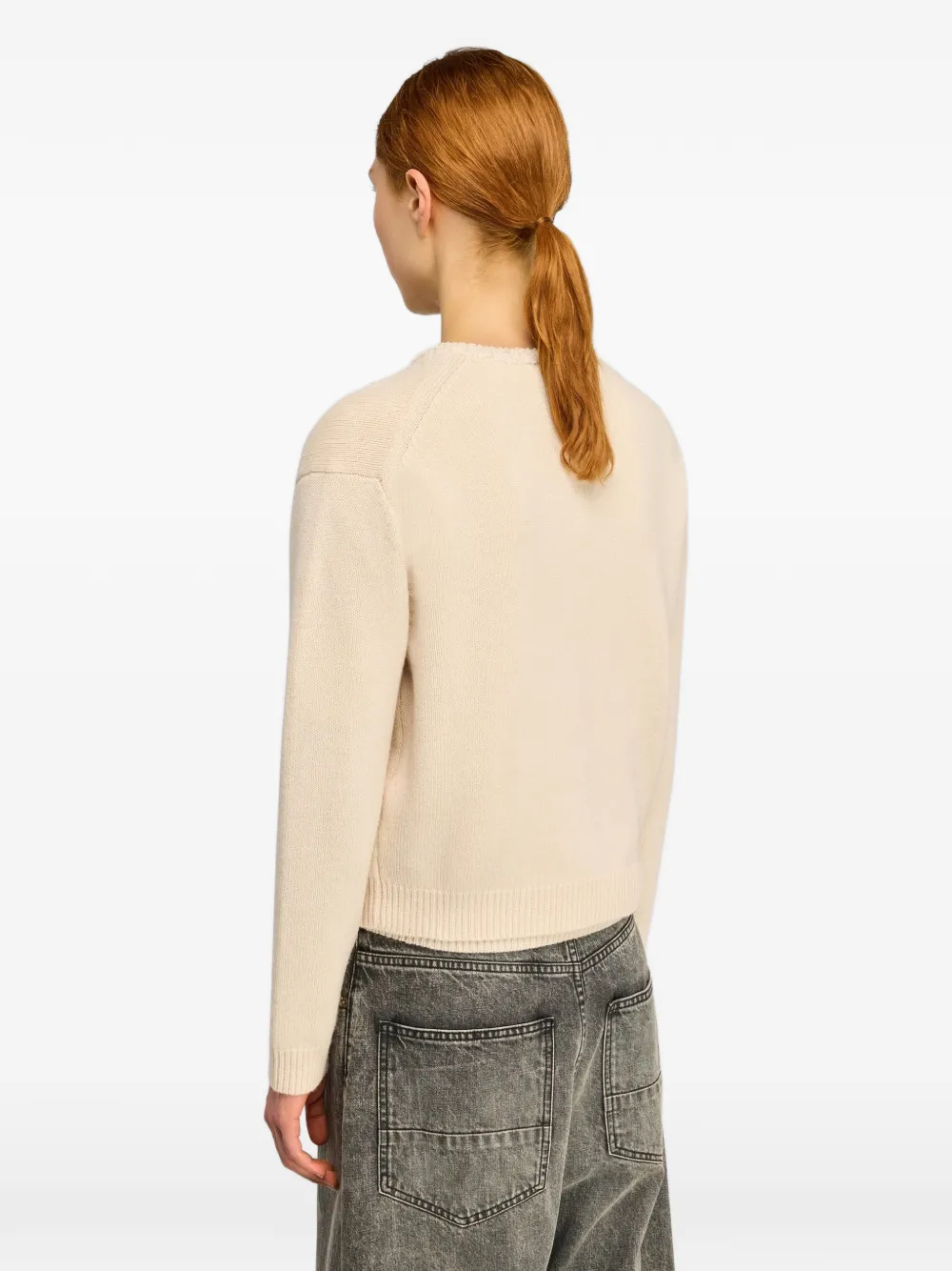 Semicouture Gipsy vest verfraaid met pailletten Beige