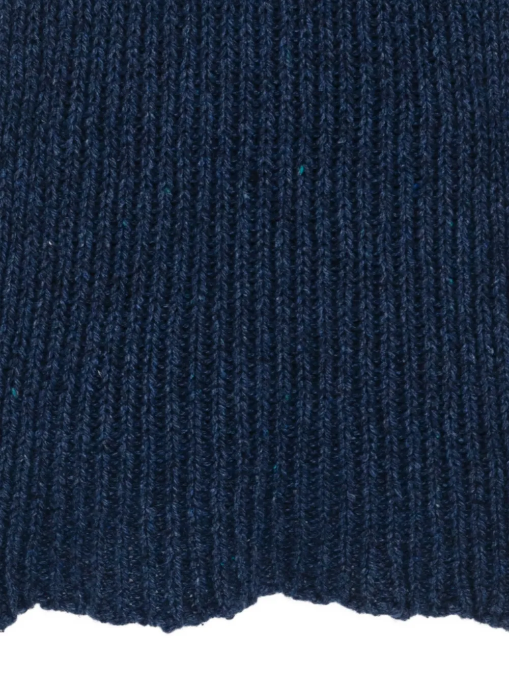 Baserange Ribgebreide sjaal Blauw