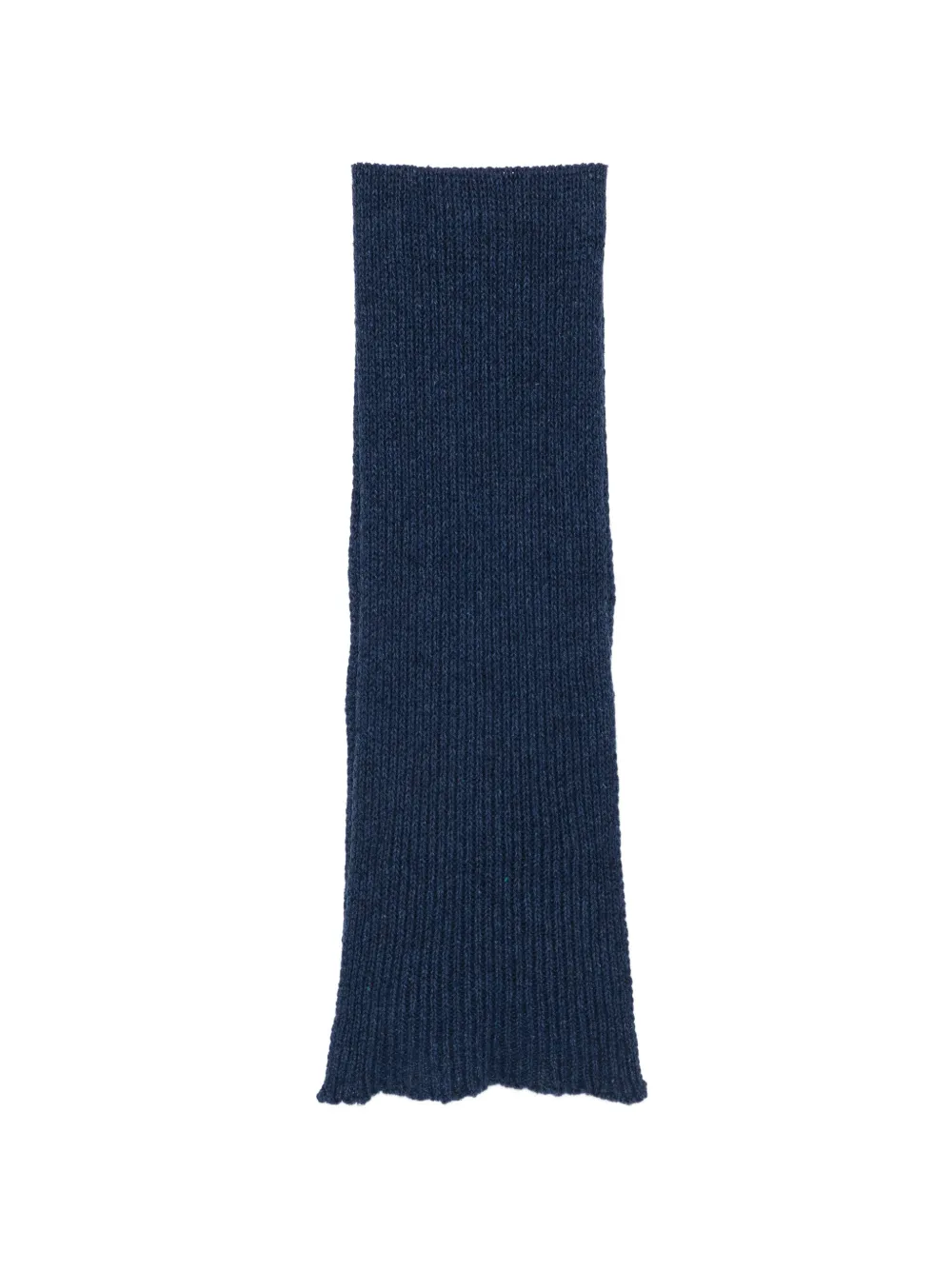 Baserange ribbed-knit scarf - Blu