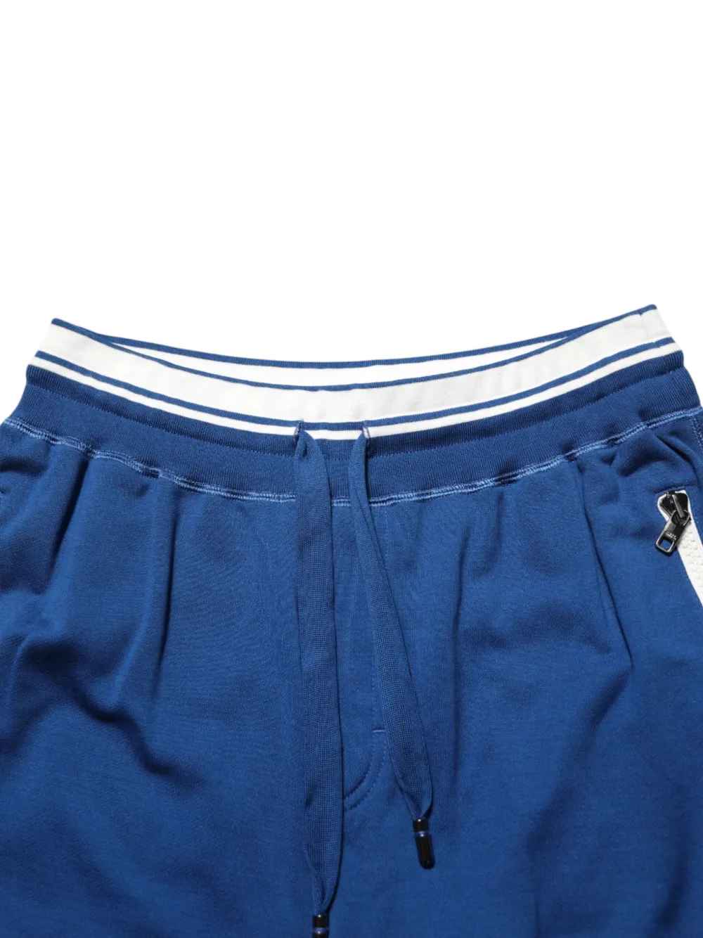 Dolce & Gabbana Shorts met logoprint Blauw