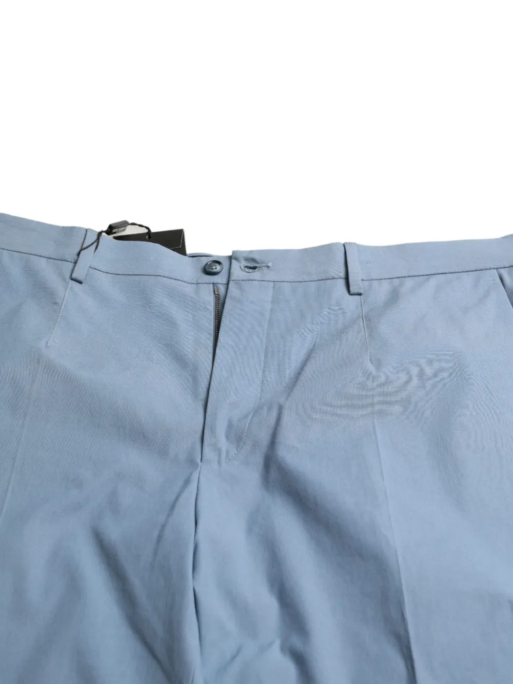 Dolce & Gabbana Chinoshorts met omgeslagen zoom Blauw