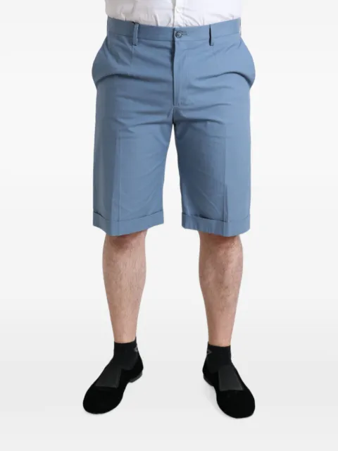 Dolce & Gabbana folded-hem chino shorts