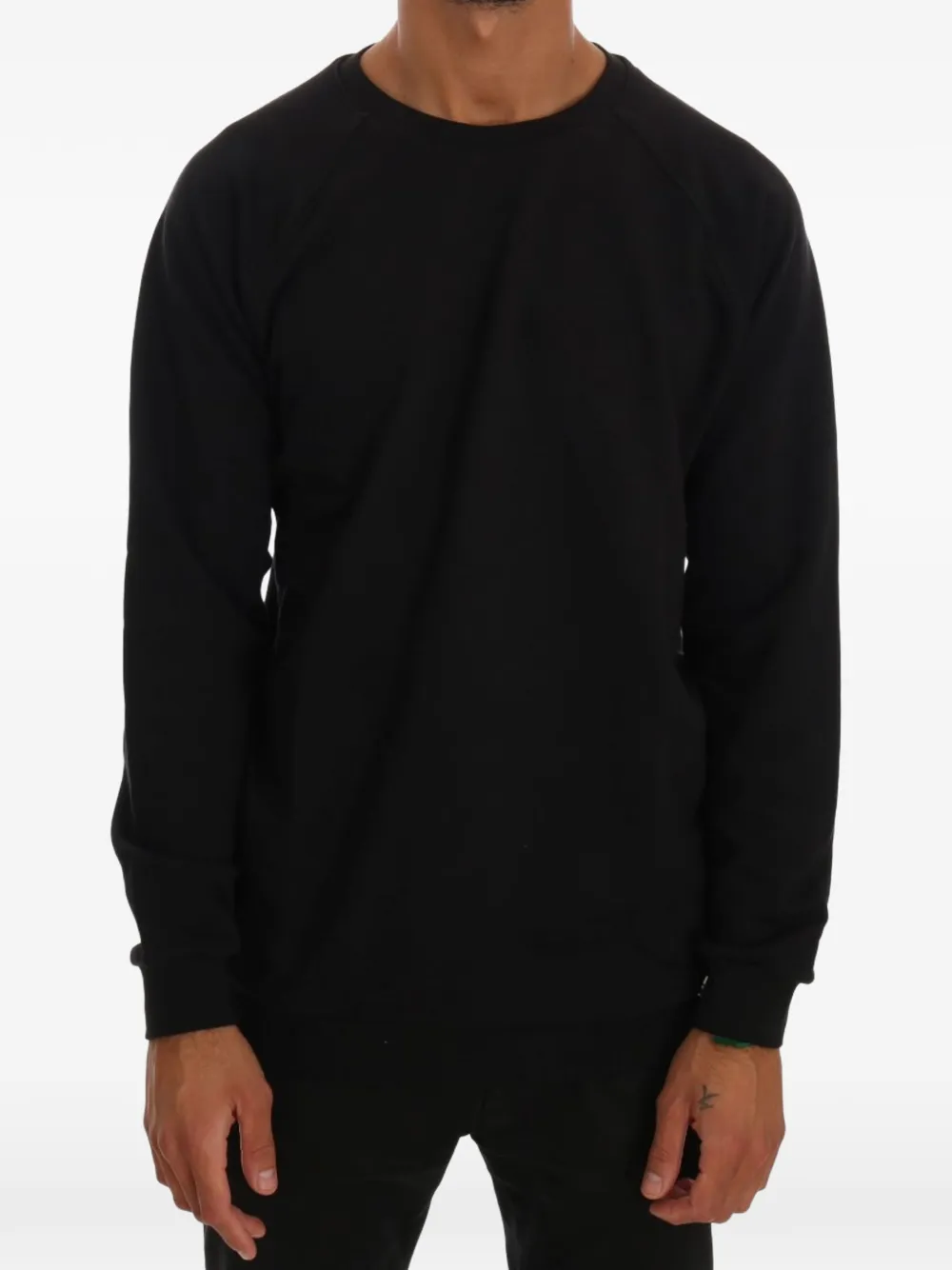Daniele Alessandrini raglan-sleeve sweater - Noir Daniele Alessandrini raglan-sleeve sweater - Noir
