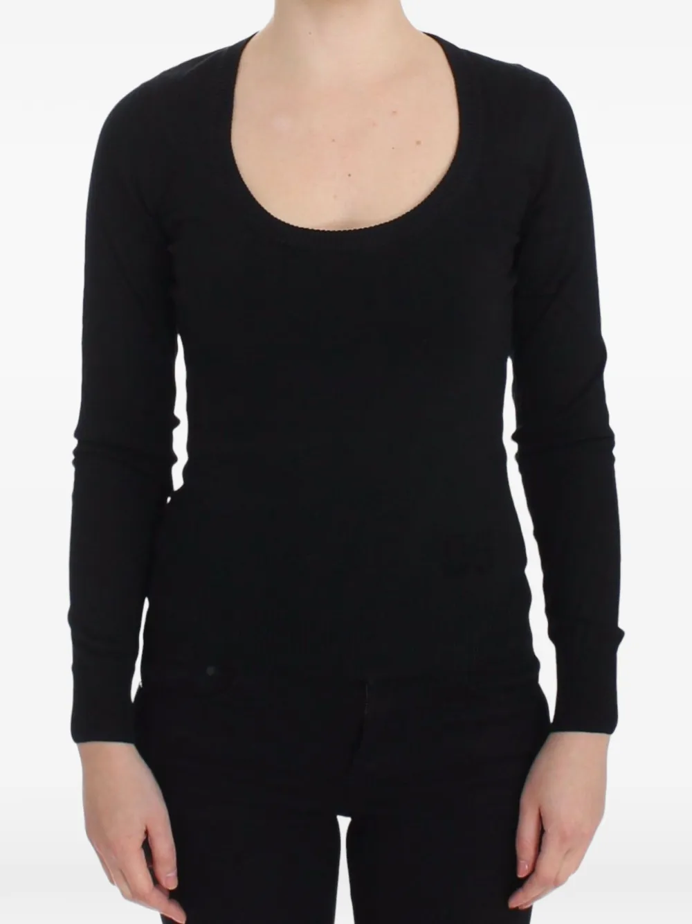 Dolce & Gabbana round-neck sweater - Black