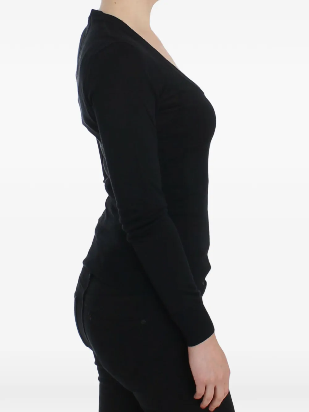 Dolce & Gabbana round-neck sweater Zwart