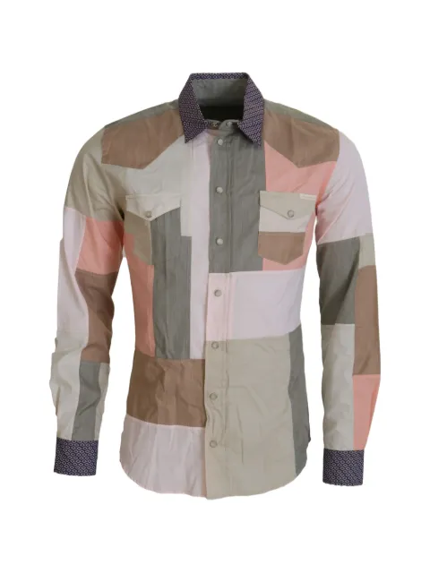 Dolce & Gabbana patchwork cotton shirt