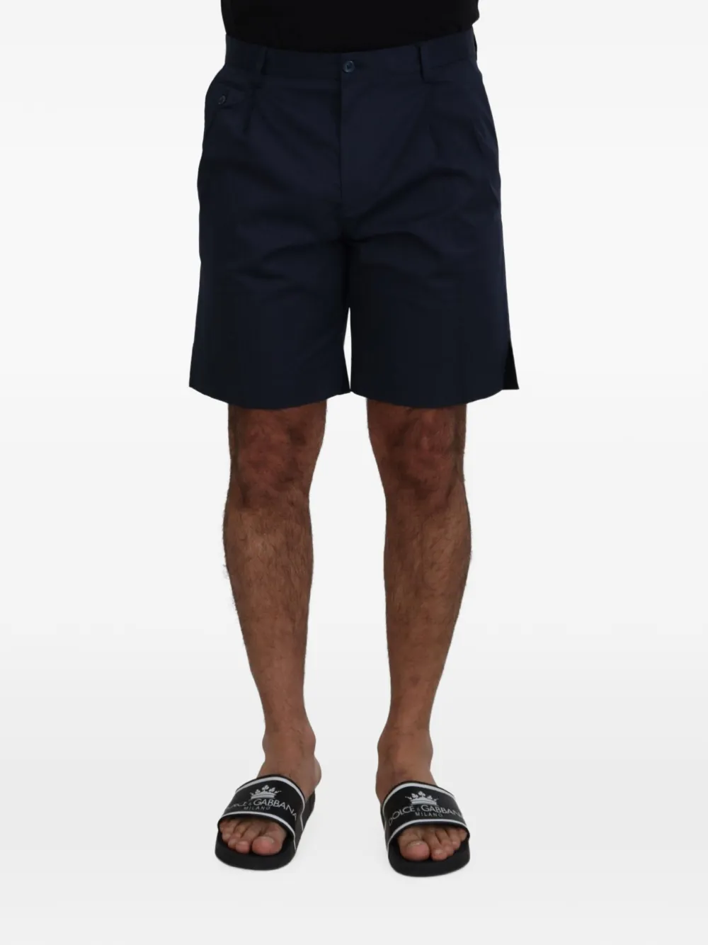 Dolce & Gabbana pleated-detail shorts