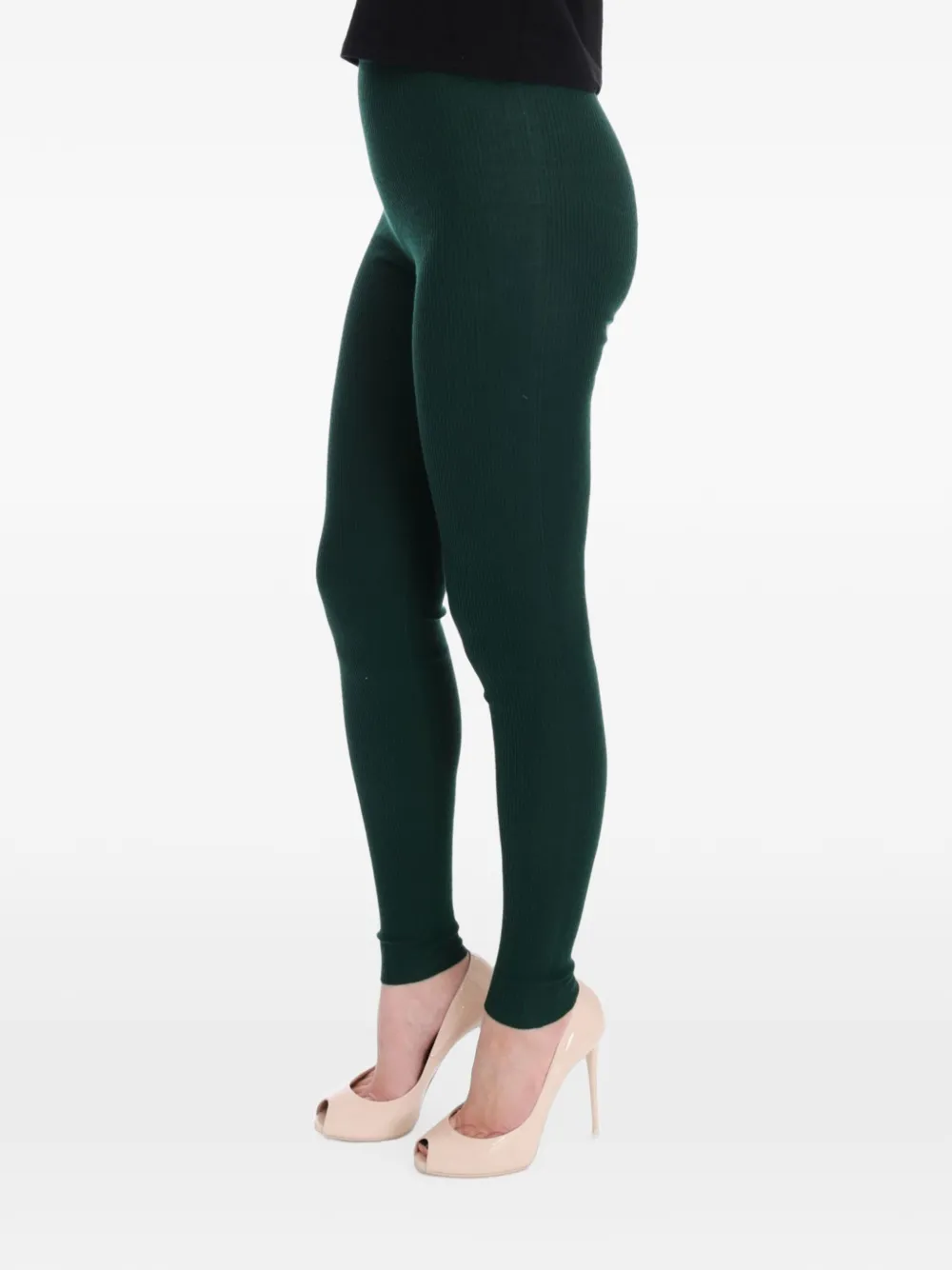 Dolce & Gabbana Kasjmier geribbelde broek Groen
