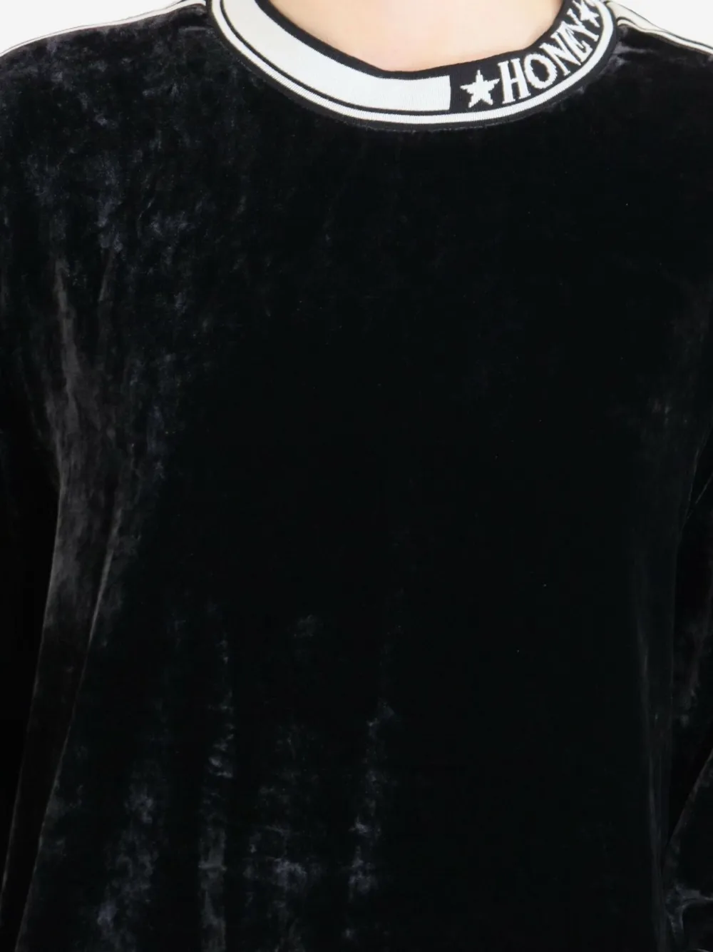 Dolce & Gabbana logo-tape sweater Zwart