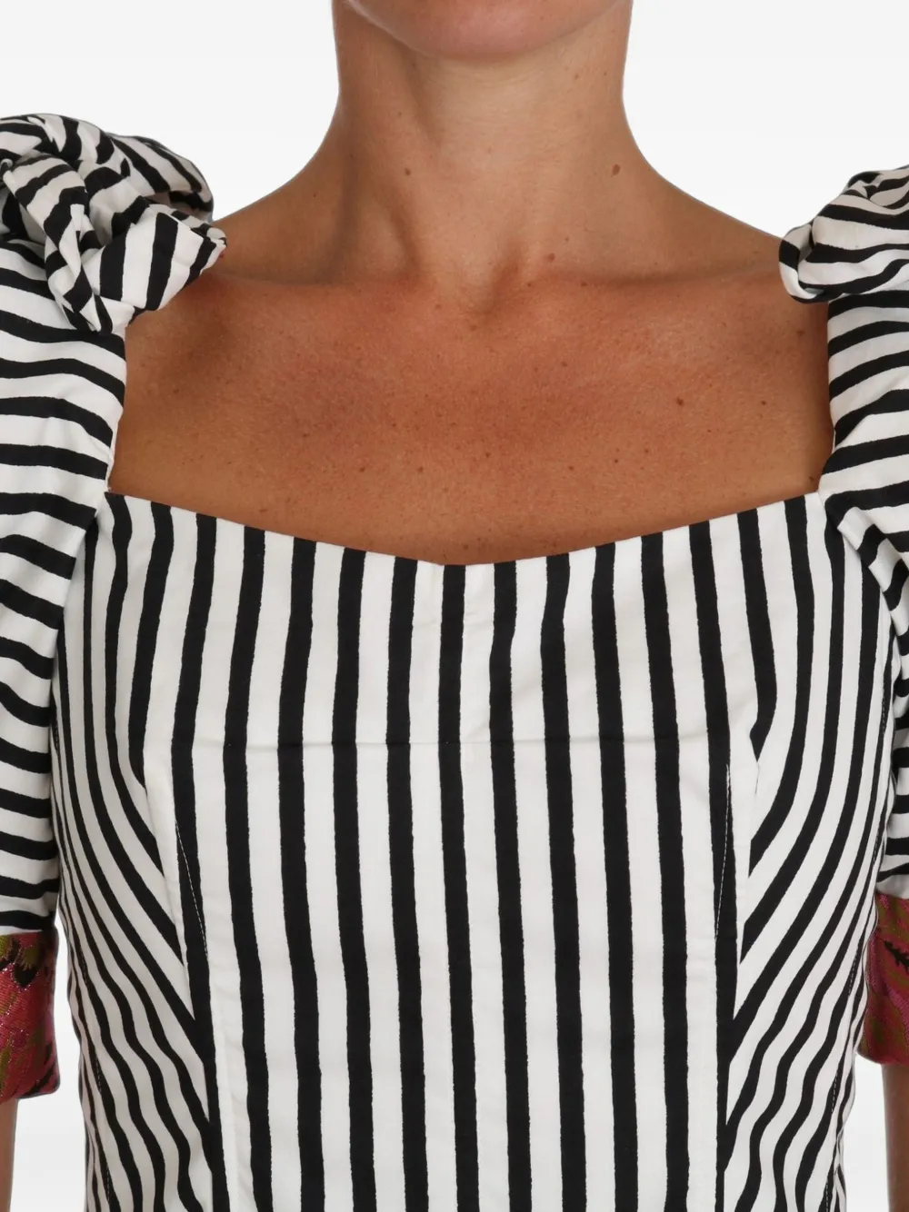 Dolce & Gabbana Top met pofmouwen Wit