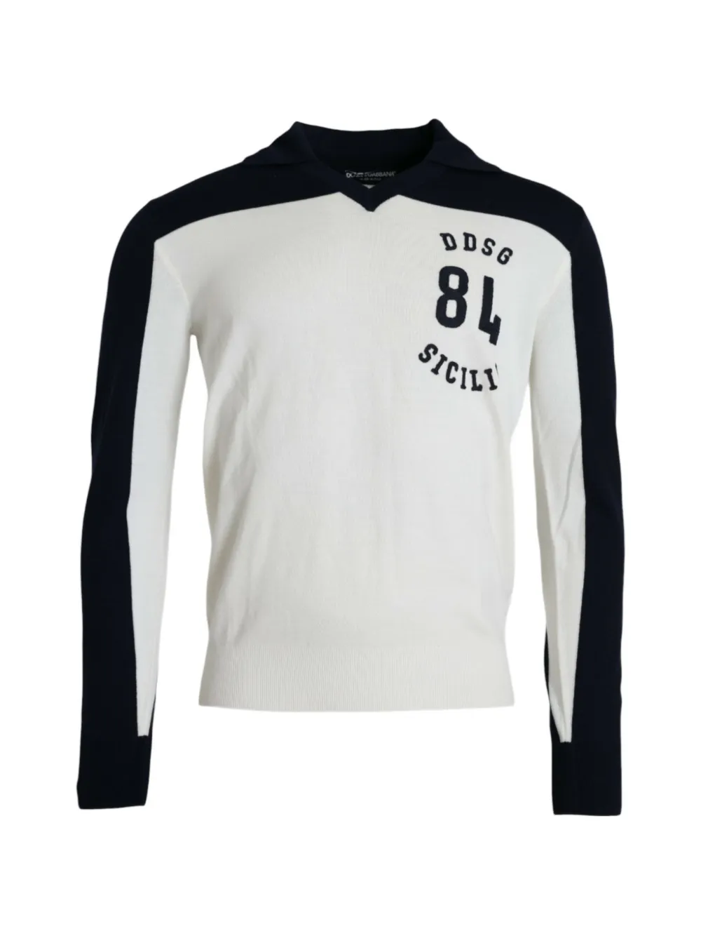 Dolce & Gabbana Sweater met print Wit