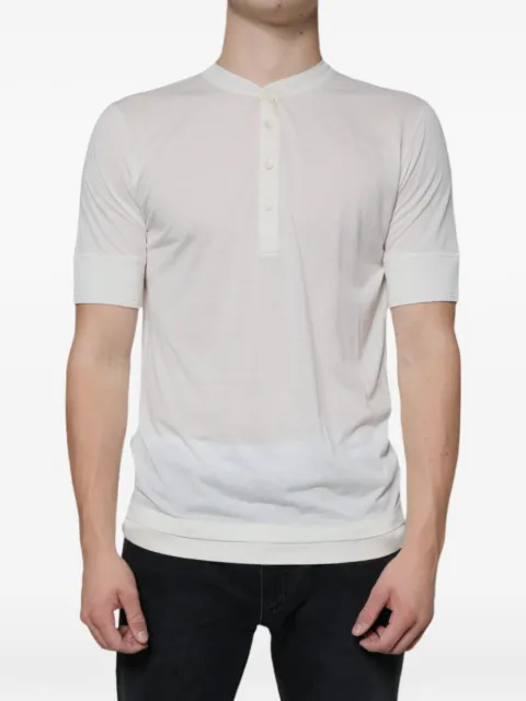 Dolce & Gabbana short-sleeves henley-neck T-shirt