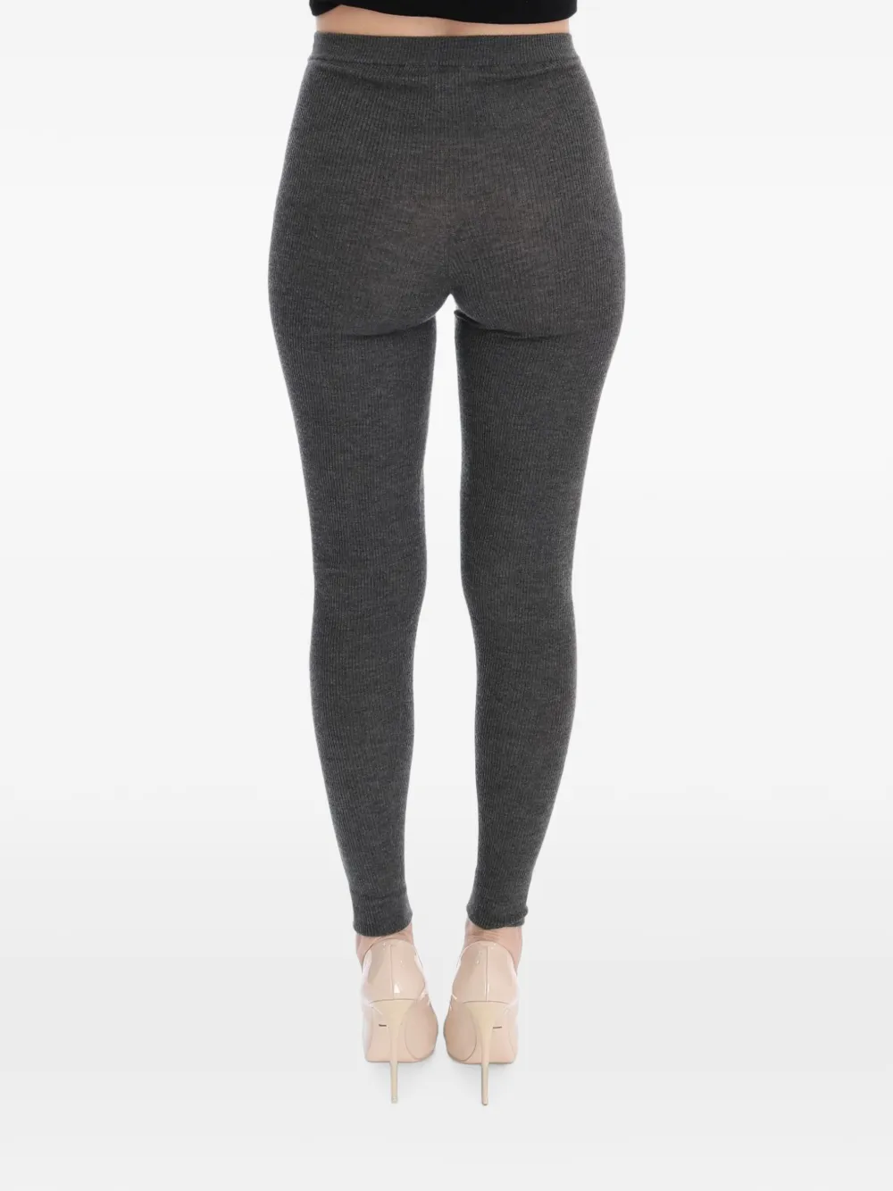 Dolce & Gabbana Broek met wijde pijpen Grijs