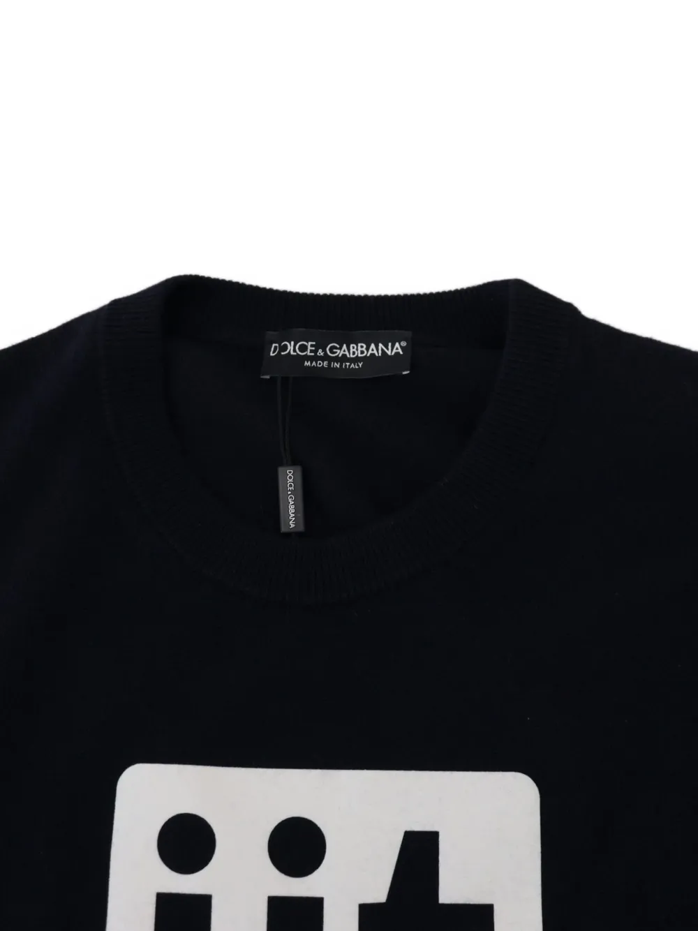Dolce & Gabbana Trui met logoprint Blauw