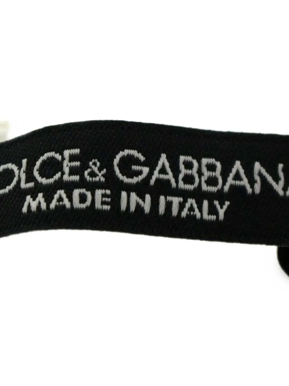 Dolce & Gabbana Geplooide cummerbund Wit
