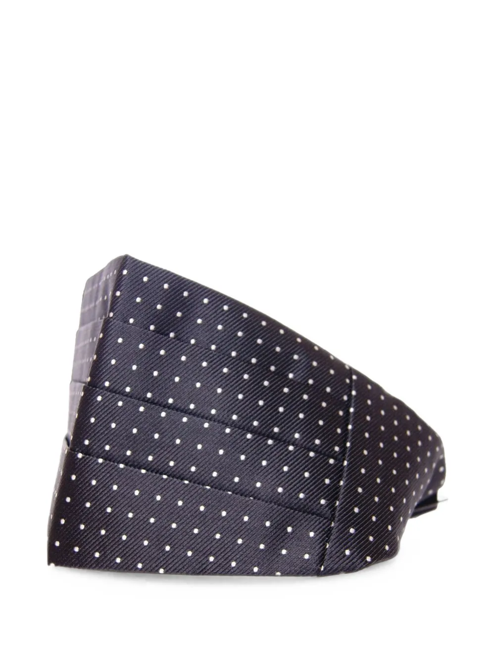 Dolce & Gabbana polka-dot pleated cummerbund