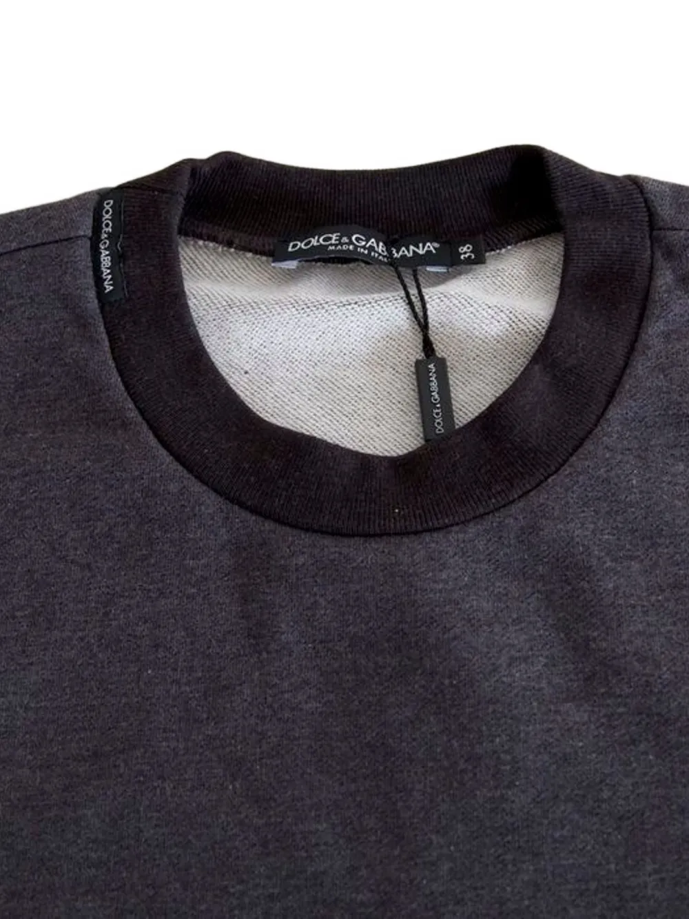 Dolce & Gabbana Sweater met ronde hals Grijs