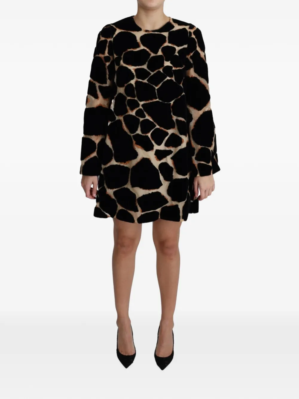 Dolce & Gabbana crew-neck mini dress · 36
