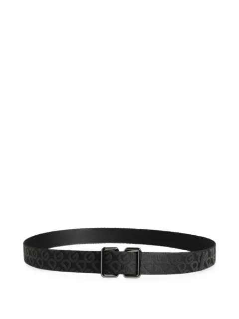 Dolce & Gabbana cangurera con monograma en jacquard