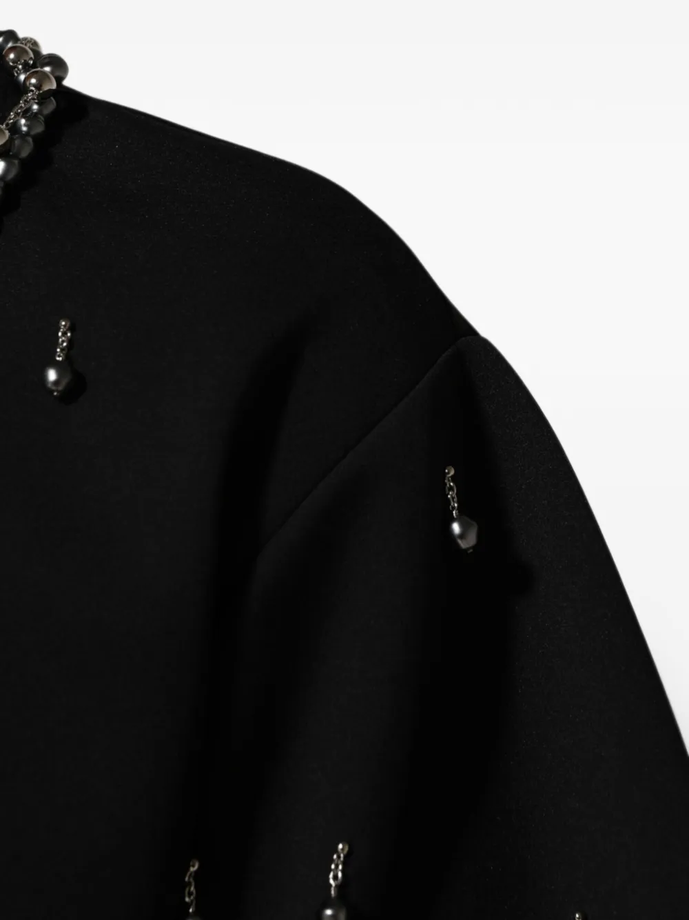 Dolce & Gabbana necklace-embellished T-shirt Zwart