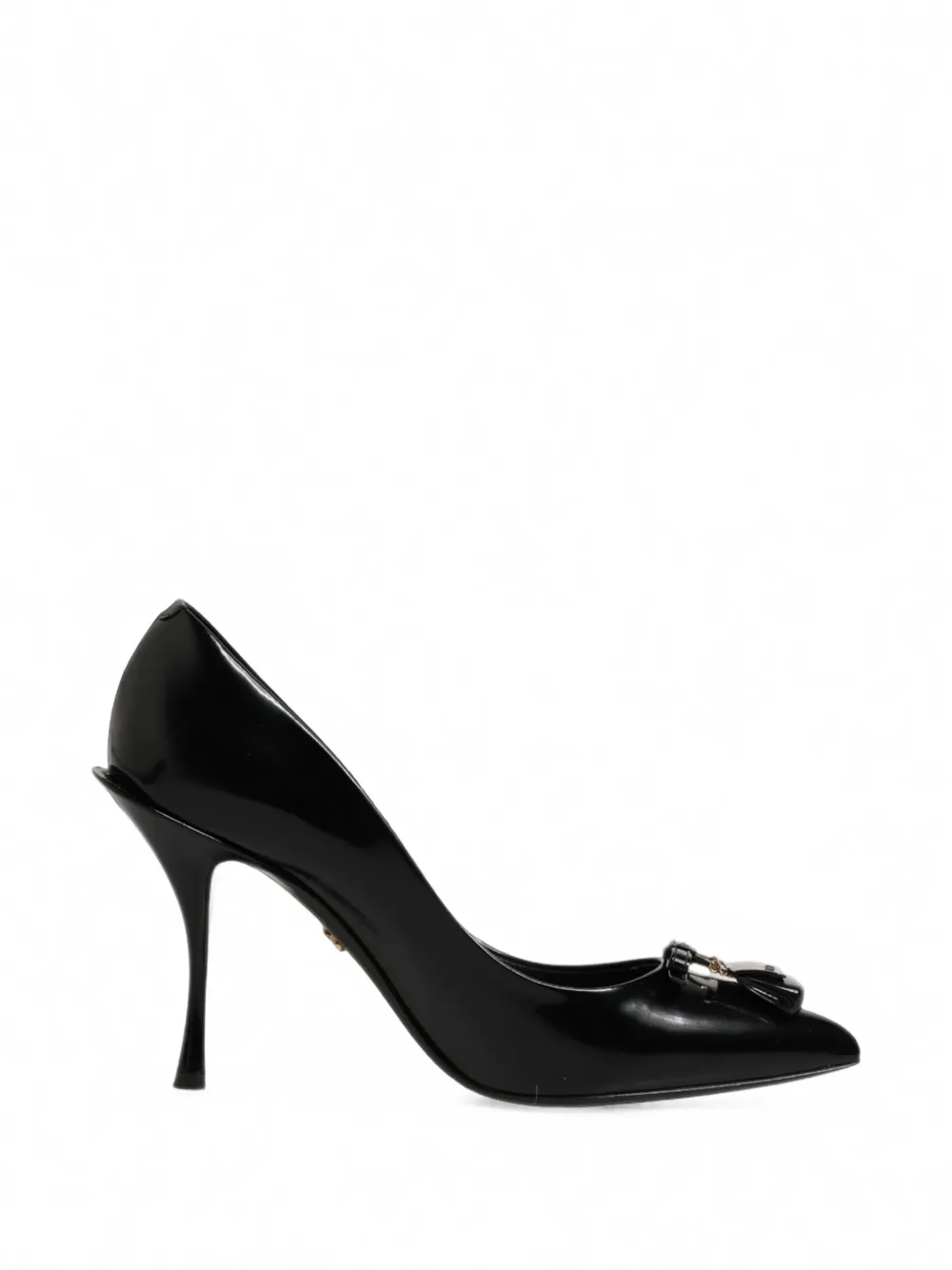 Dolce & Gabbana Sicily bag-embellished pointed-toe pumps - Schwarz