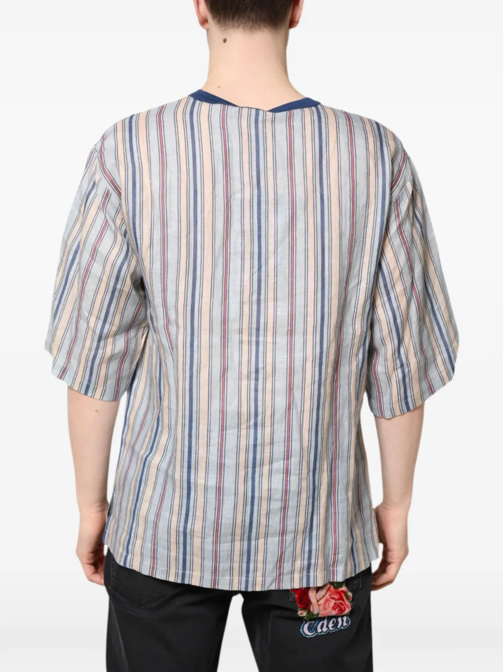 Dolce & Gabbana T-shirt met grafische print Beige