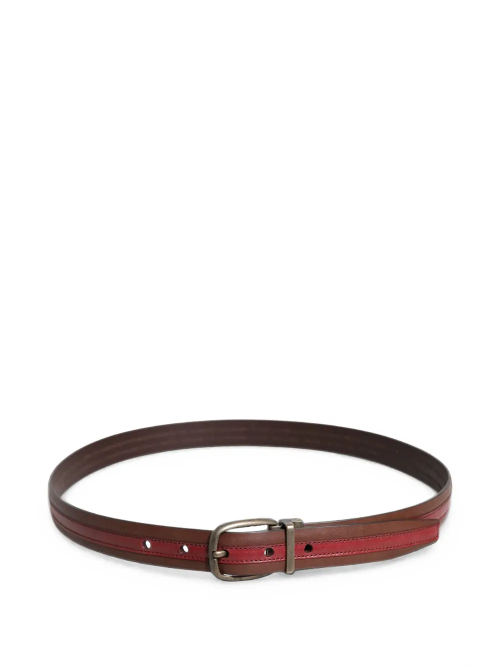 Dolce & Gabbana logo-buckle leather belt