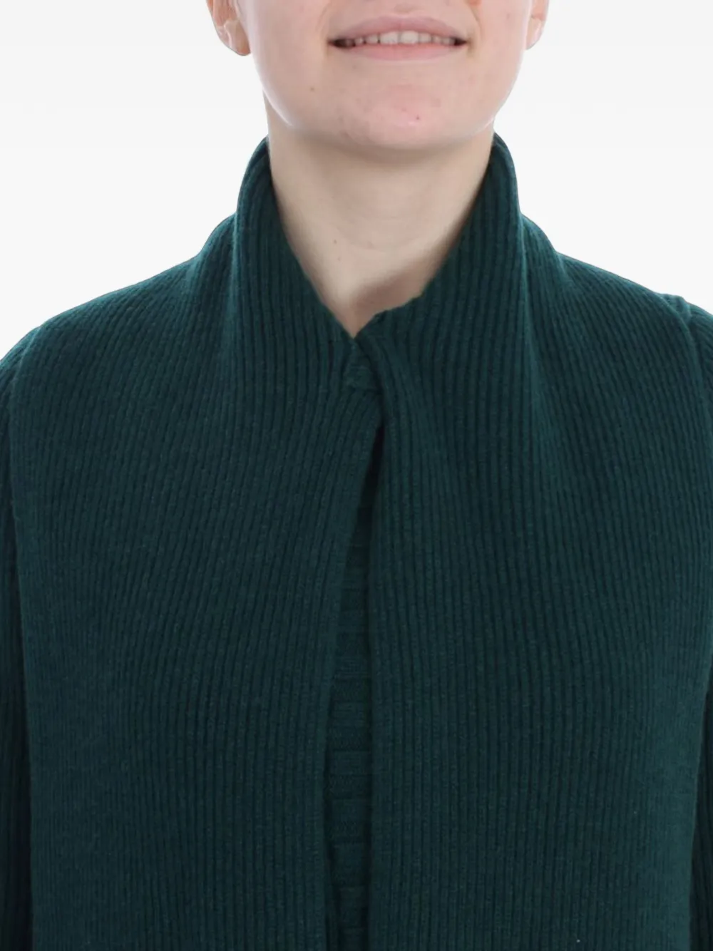 Dolce & Gabbana Ribgebreid vest Groen