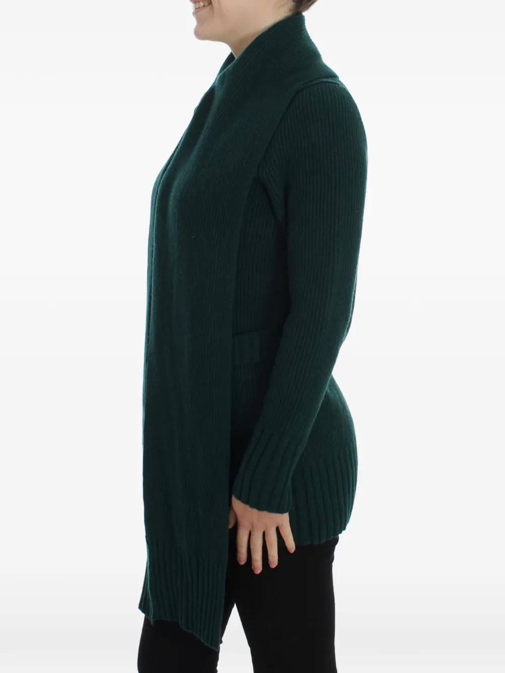 Dolce & Gabbana Ribgebreid vest Groen