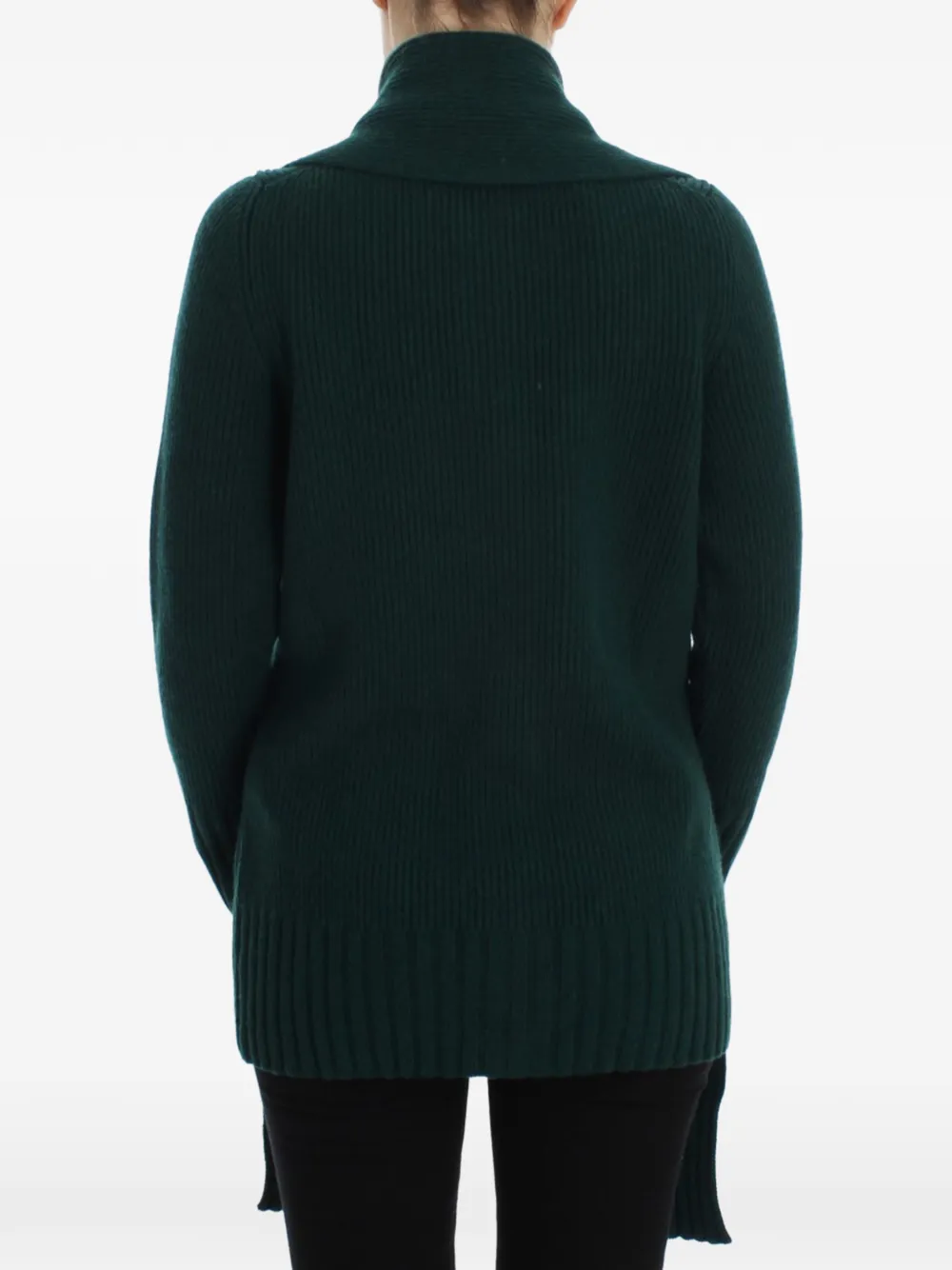 Dolce & Gabbana Ribgebreid vest Groen