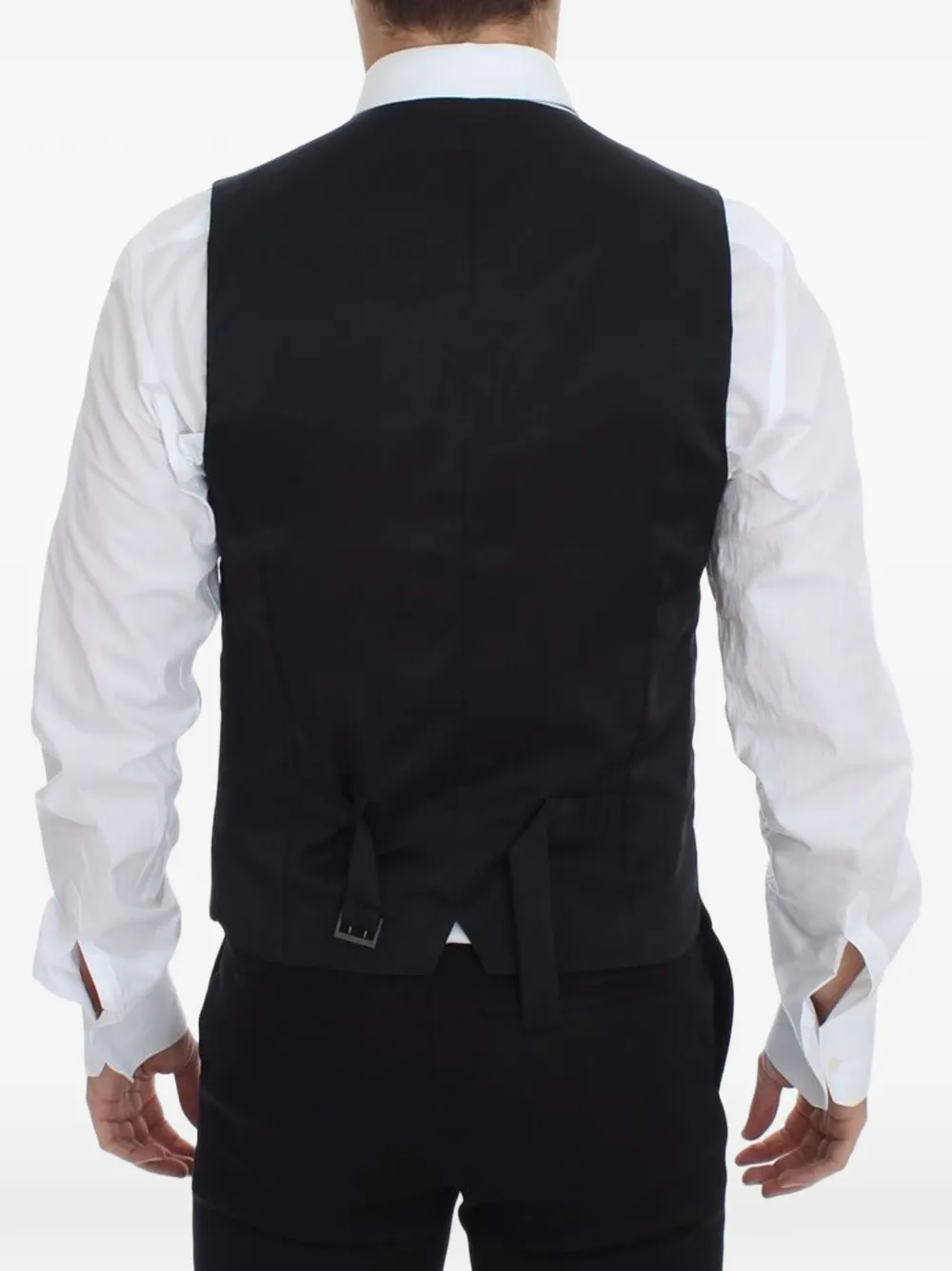 Dolce & Gabbana V-neck waistcoat Zwart