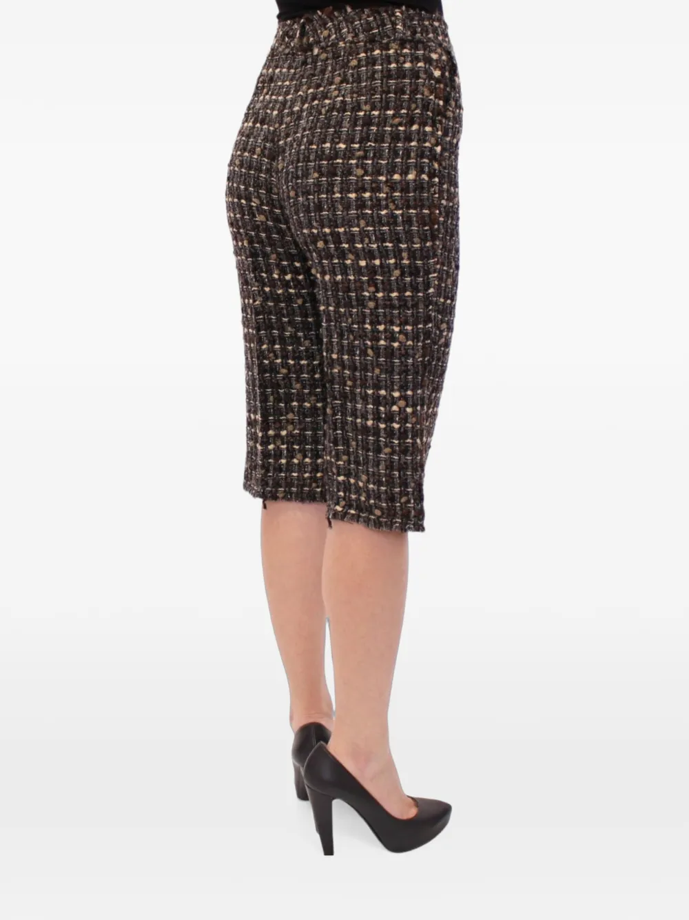 Dolce & Gabbana tweed-effect shorts Bruin