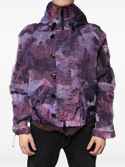 Dolce & Gabbana camouflage hooded jacket
