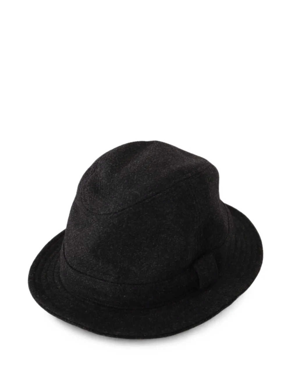 Dolce & Gabbana logo-plaque fedora hat Grijs