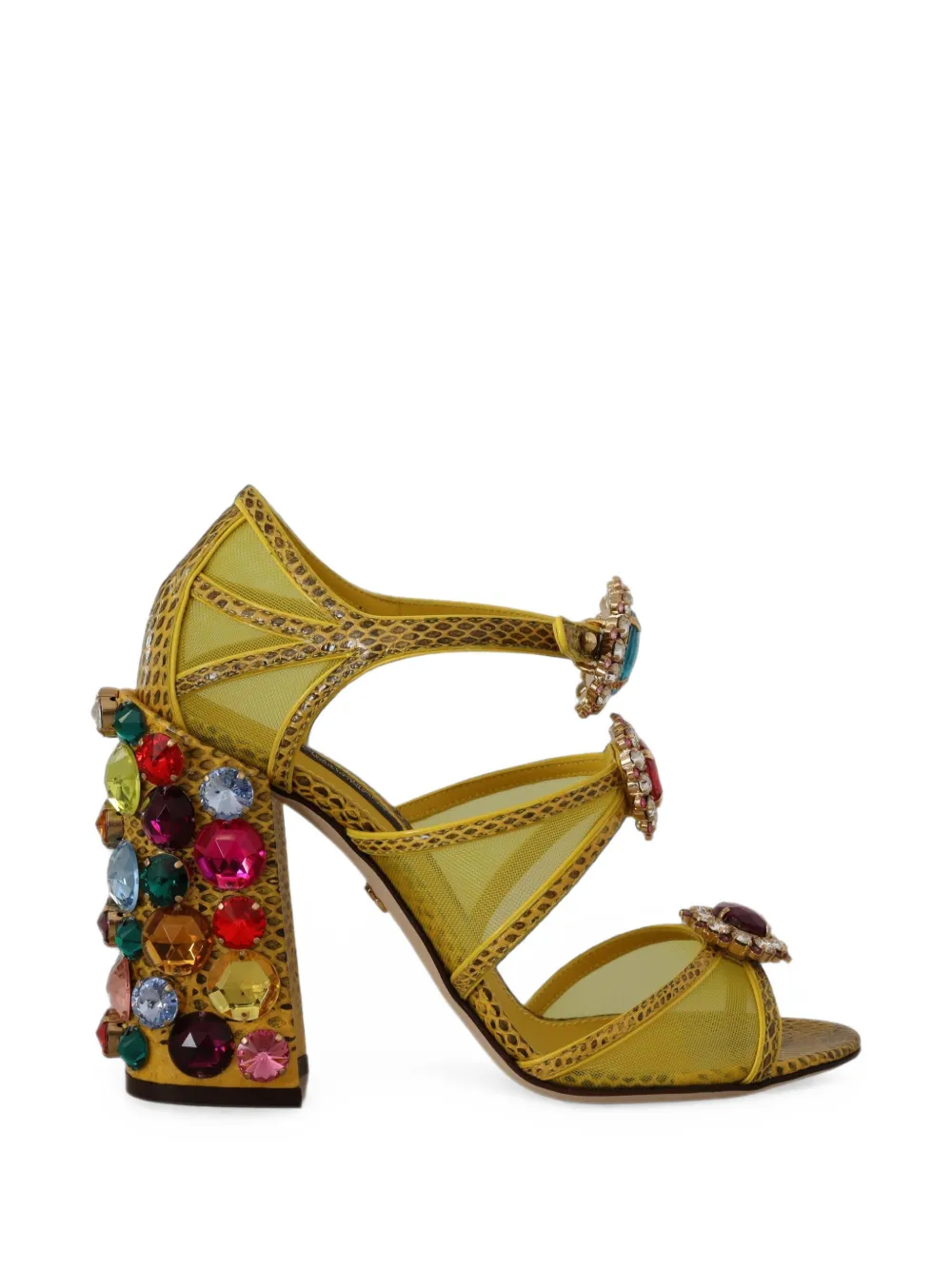 Dolce & Gabbana crystal-embellished sandals