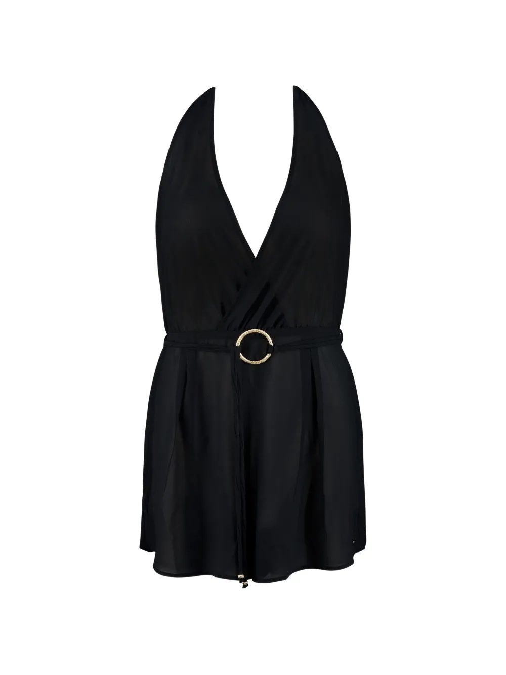 Aubade Evening Sand Neckholder-Playsuit - Schwarz
