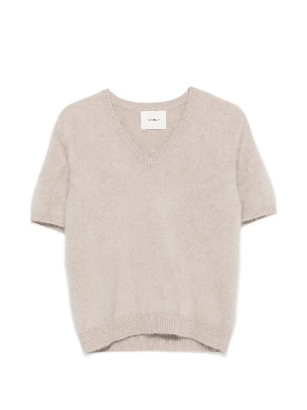 Lisa Yang Lovisa brushed V-neck sweater