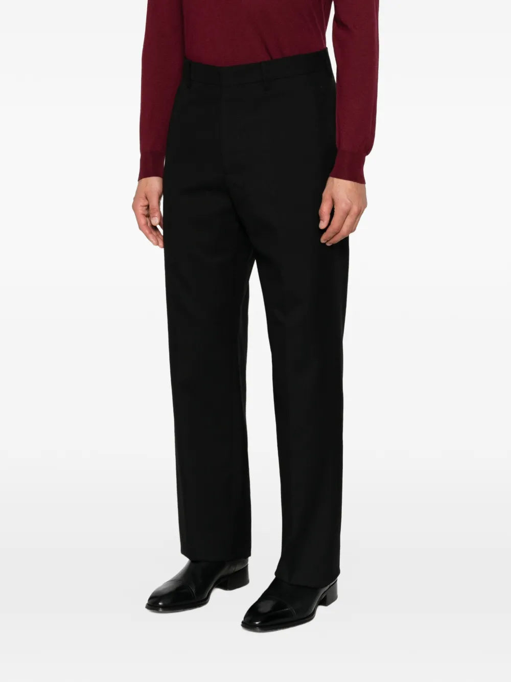 Tagliatore straight-leg trousers Zwart