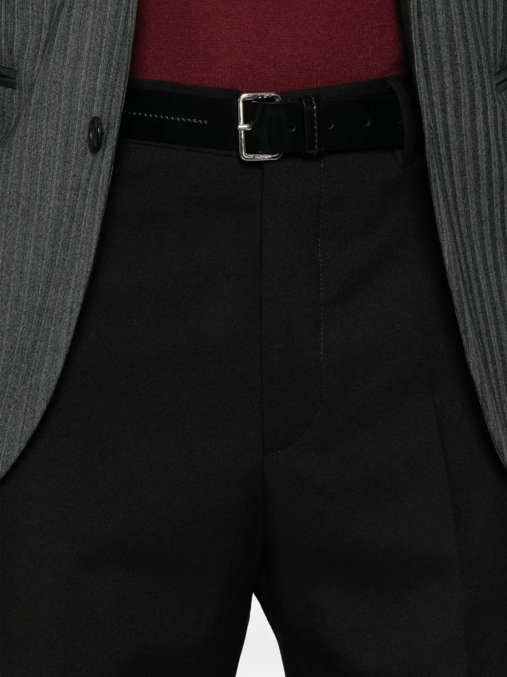 Tagliatore straight-leg trousers Zwart