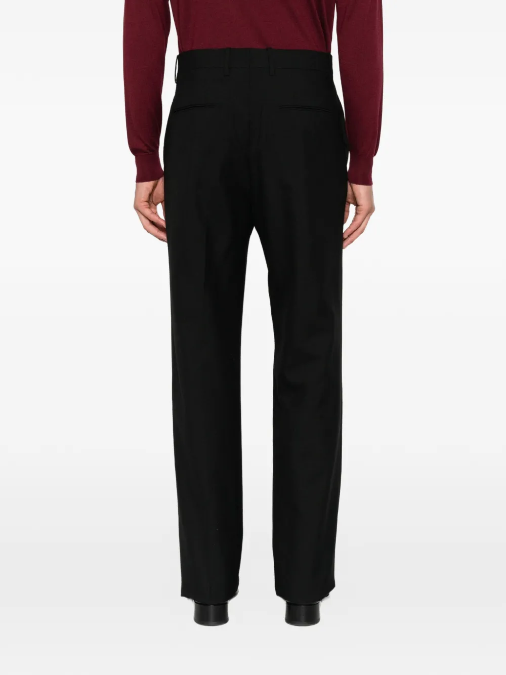 Tagliatore straight-leg trousers Zwart