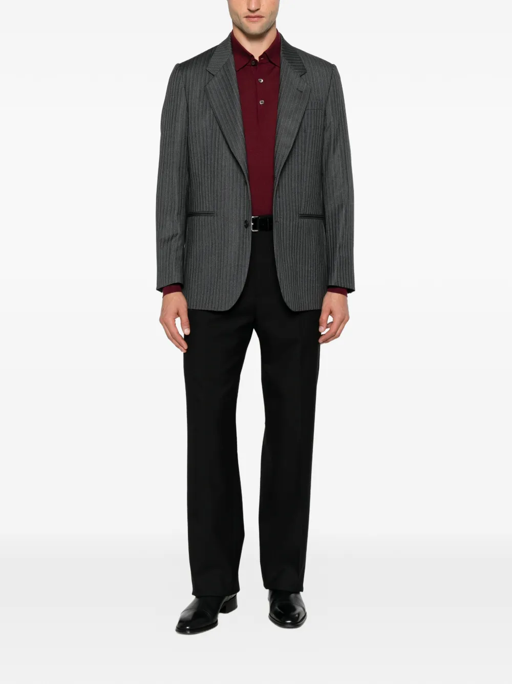 Tagliatore straight-leg trousers Zwart