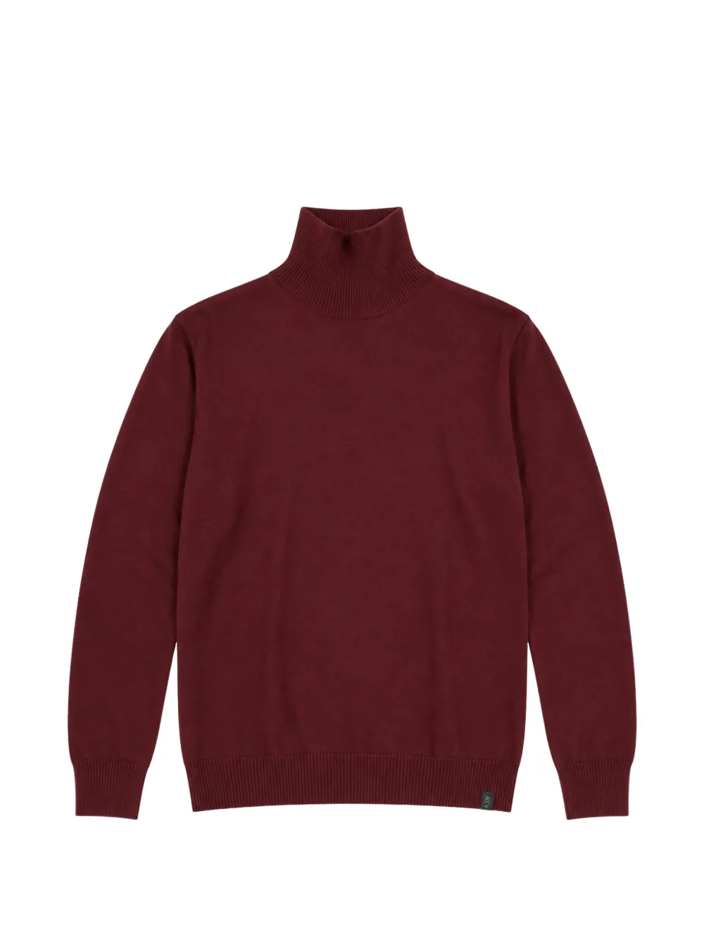 Fay roll-neck knitted sweater - Rot