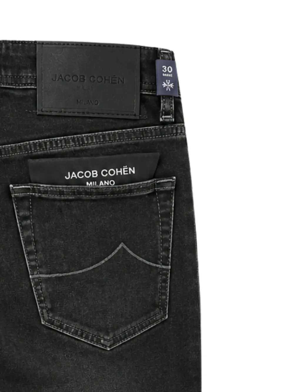 Jacob Cohën Straight jeans Zwart