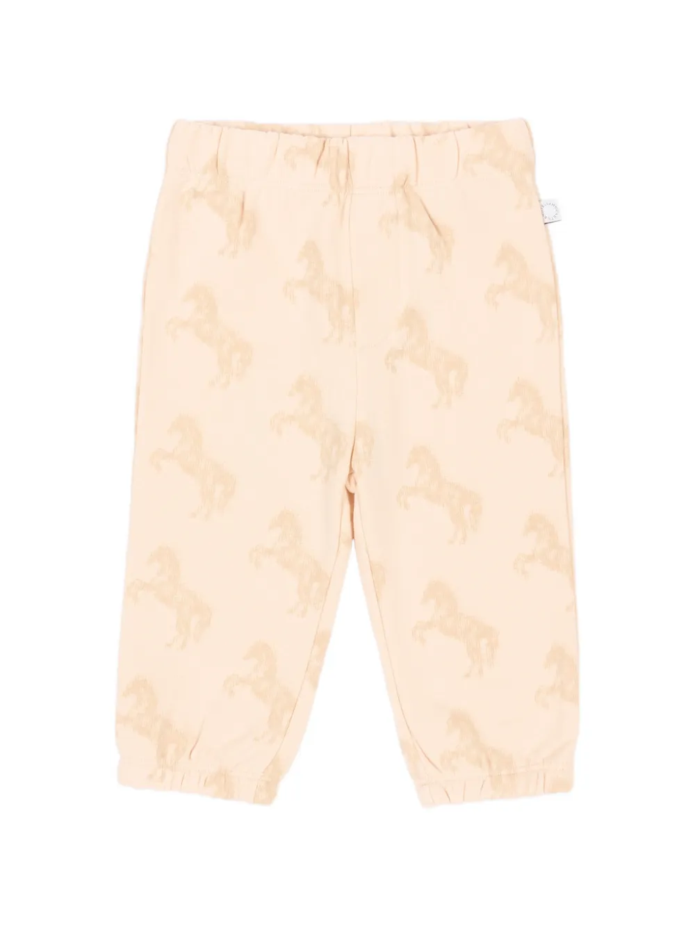 Stella McCartney Kids horse-print track pants - Toni neutri