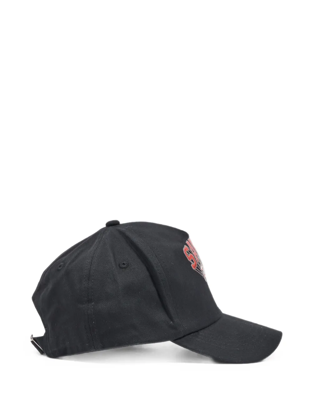 Just Cavalli Kids Honkbalpet met print Zwart