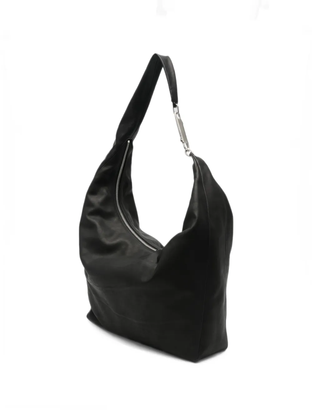 Rick Owens GEMINI leren shopper Zwart