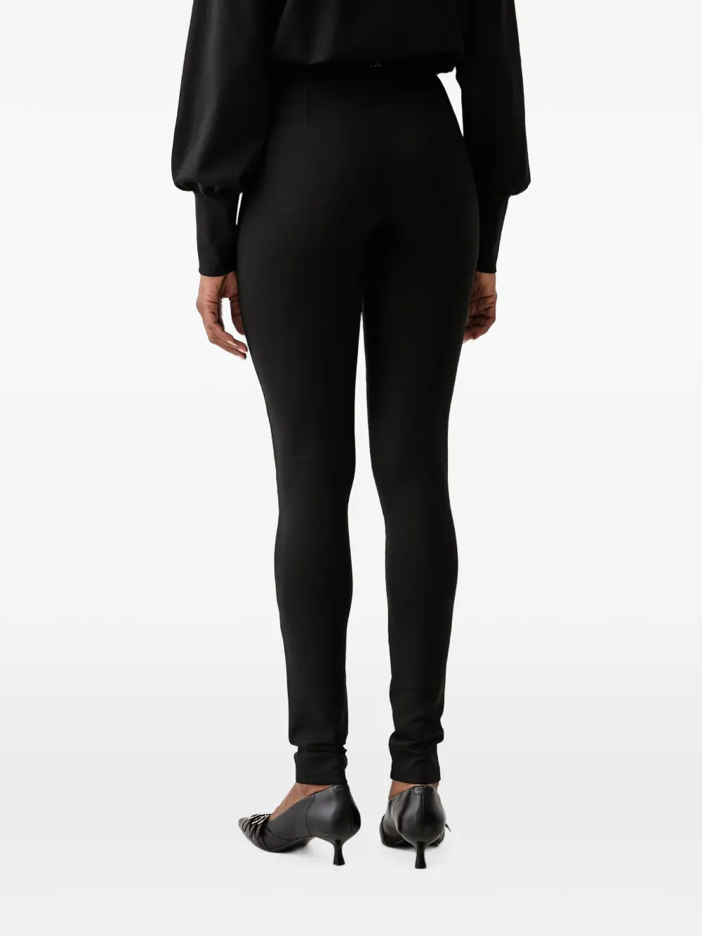 Patrizia Pepe Slim-fit broek Zwart