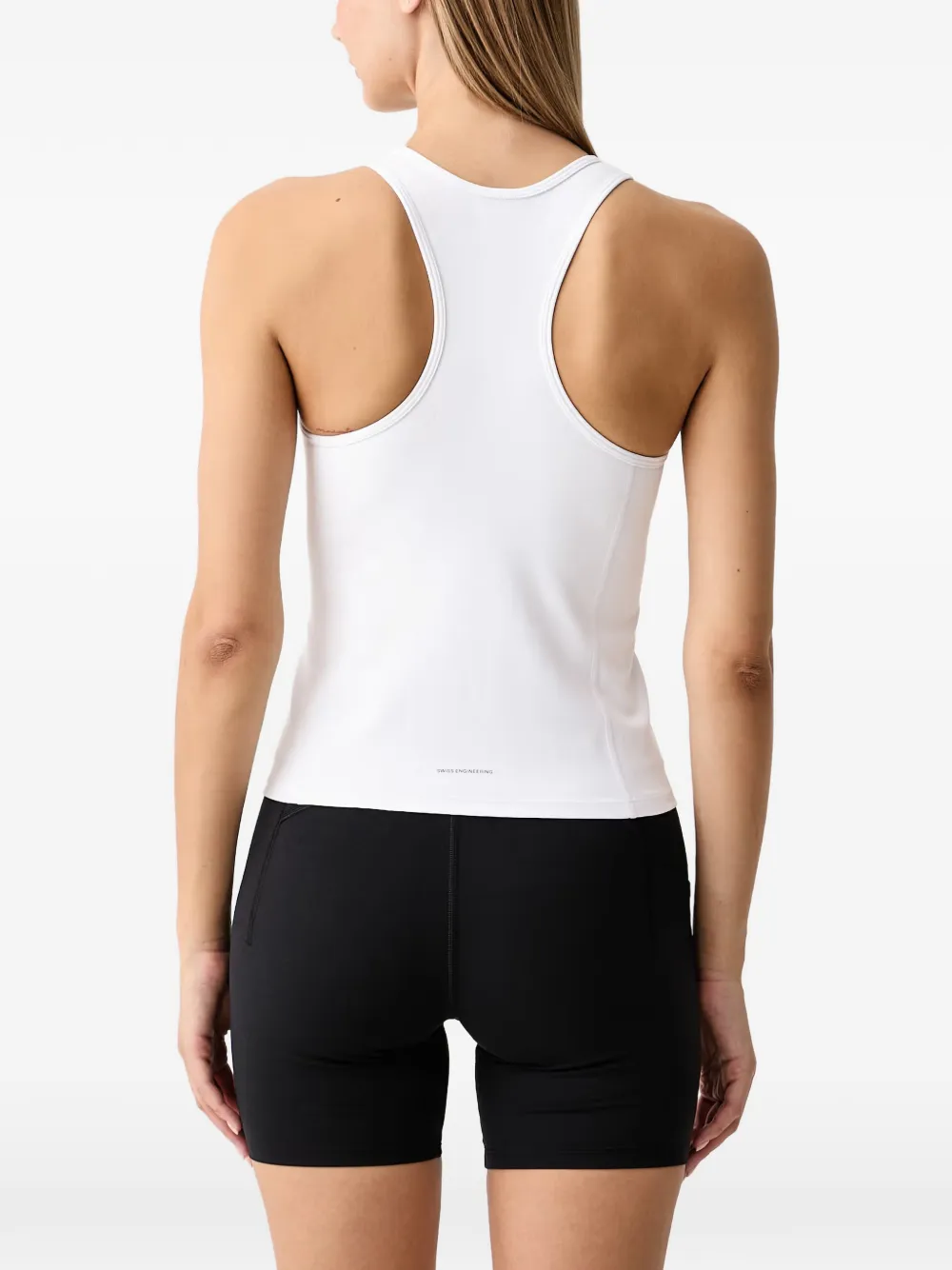 On Tanktop met racerback Wit