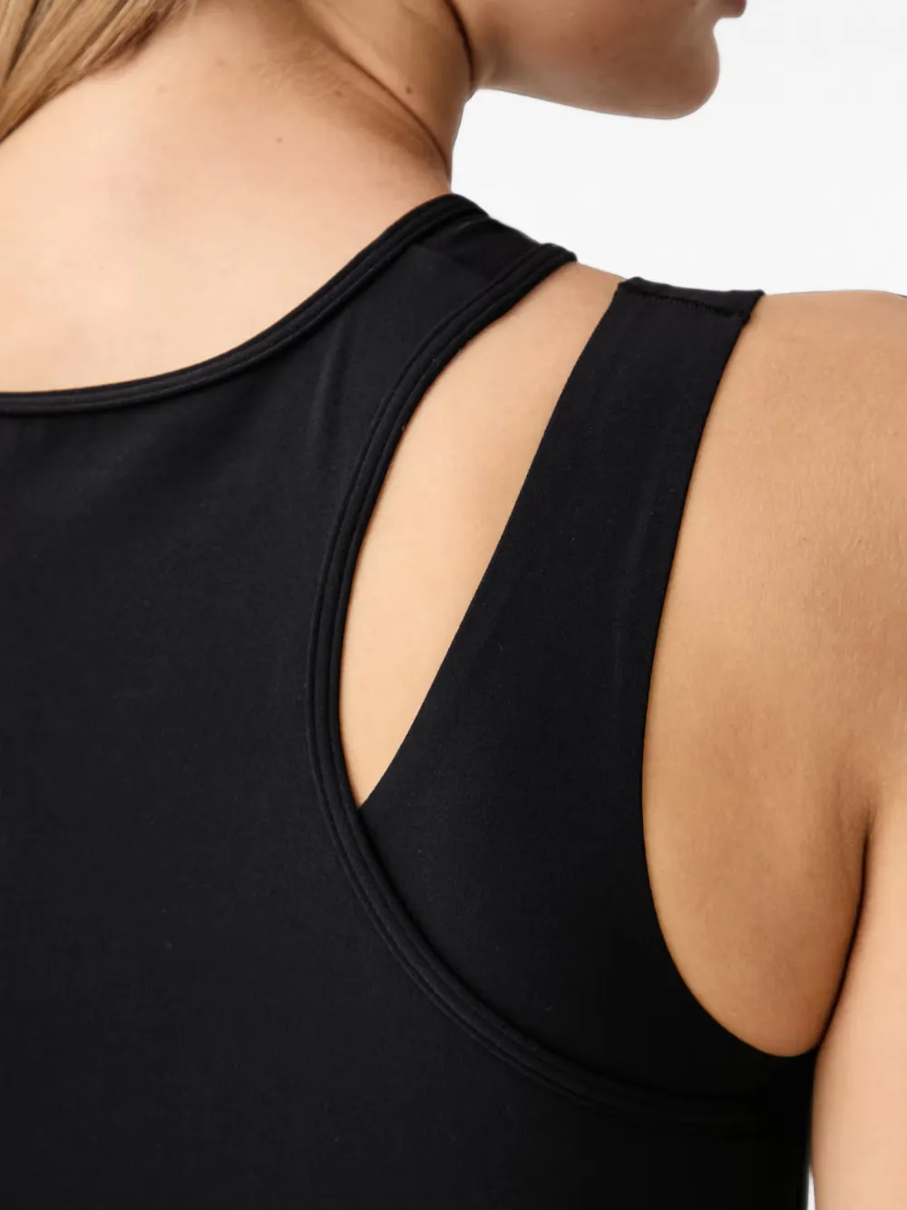 On Studio sport-bh met uitgesneden details Zwart
