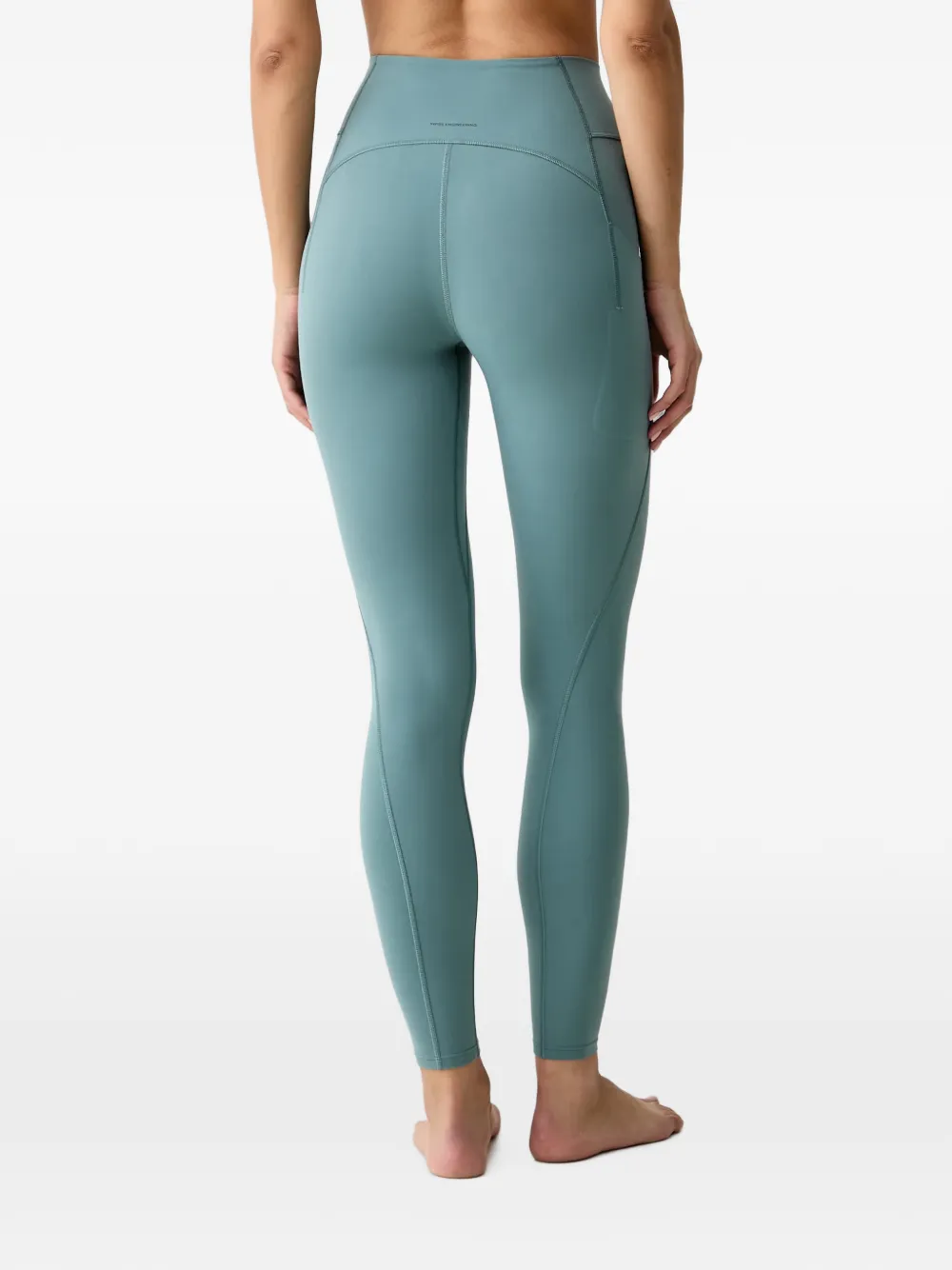 On Studio legging met logolabel Blauw